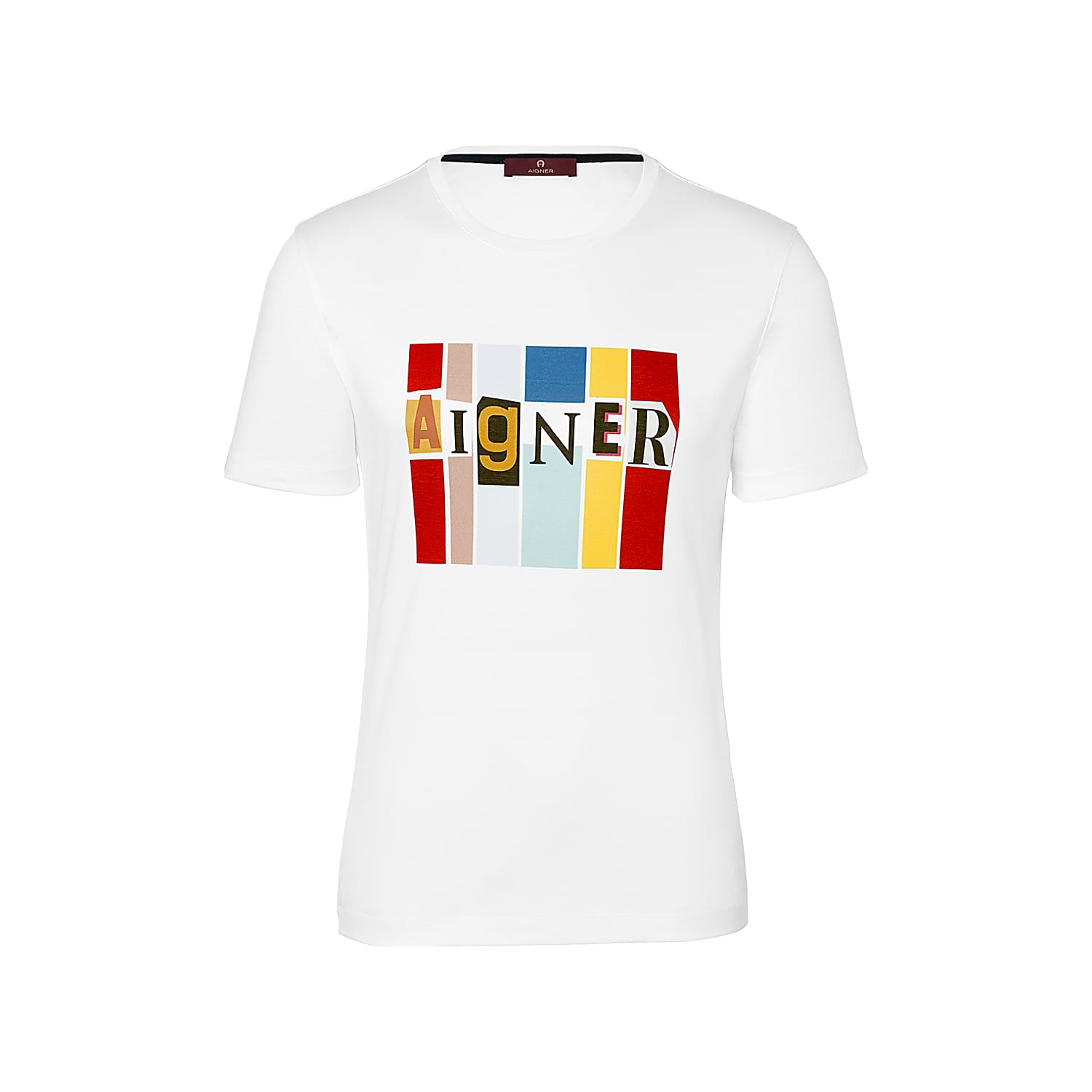 T-shirt with colourful logo print