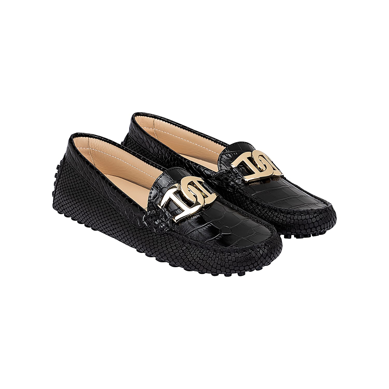 ANNA moccasins black