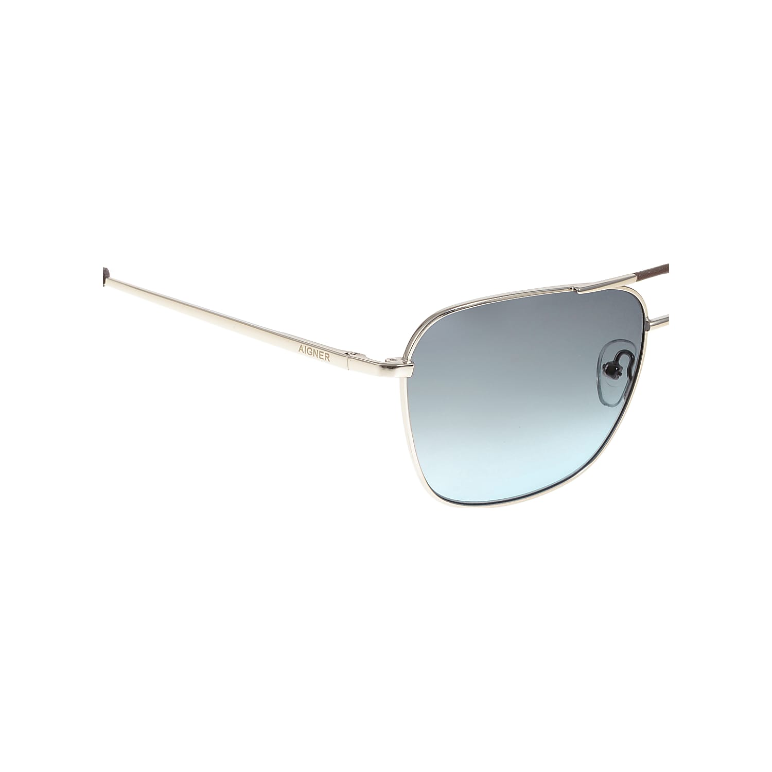 Sonnenbrille mit Rindlederapplikation