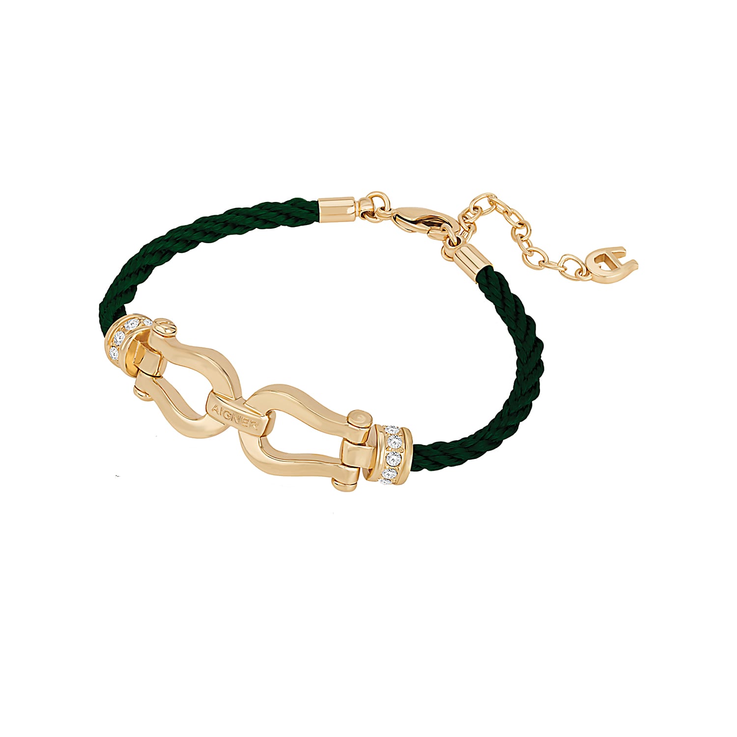 A-logo bracelet Gold-Green