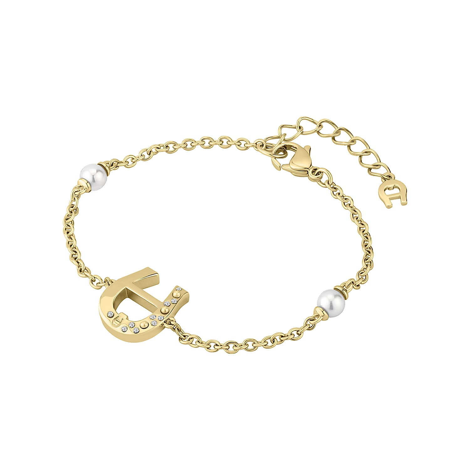 Bracelet with A-Logo Gold