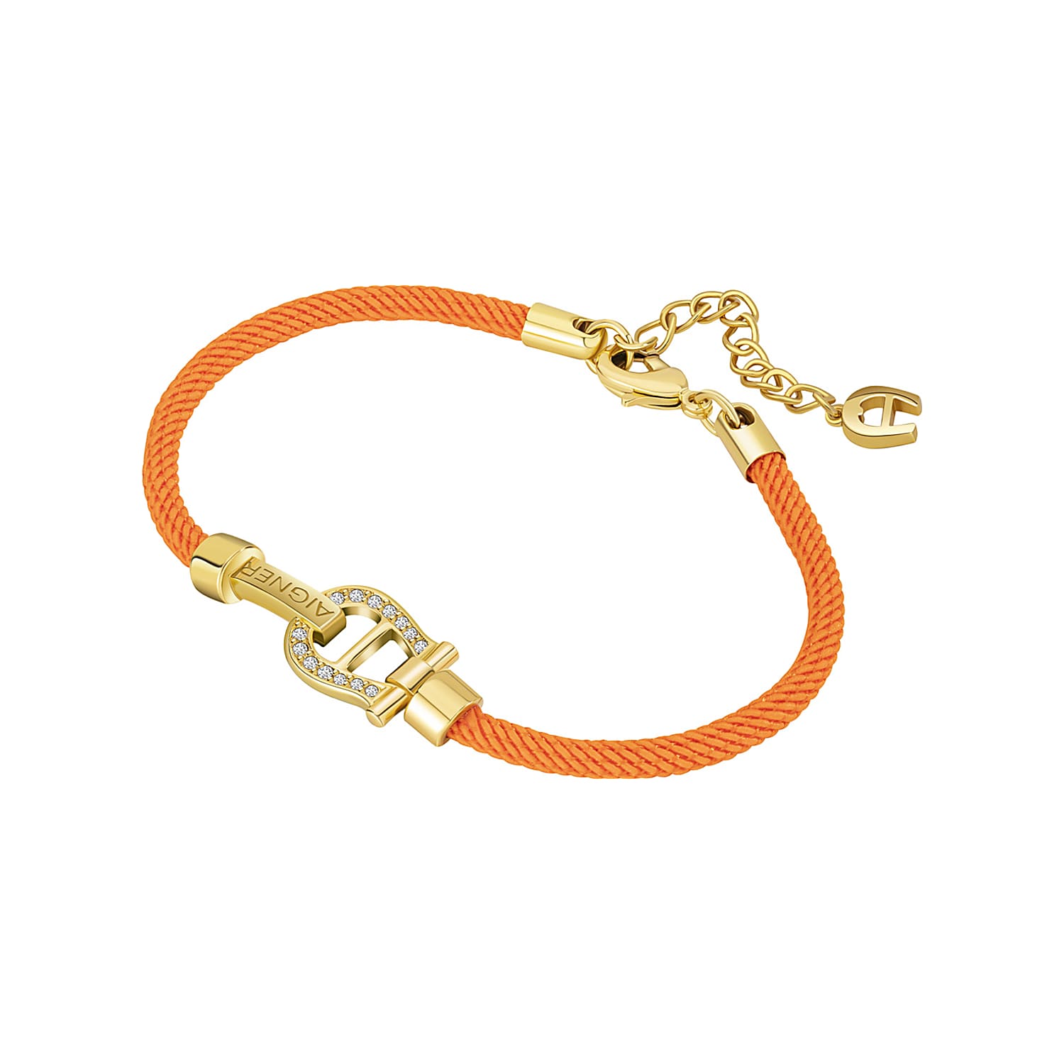 Bracelet with A-Logo orange
