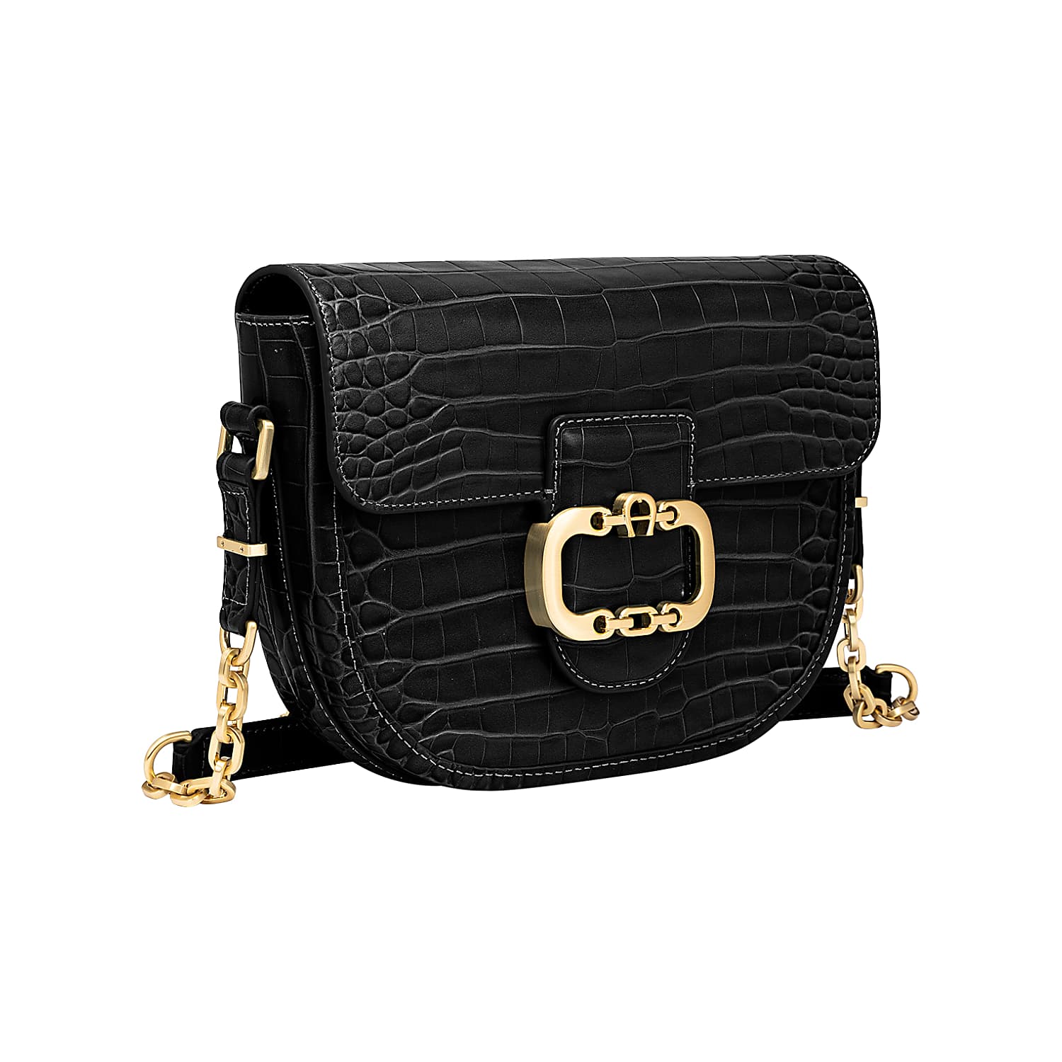 Celia Crossbody Bag Croco S black - Bags - Special offers Women ...