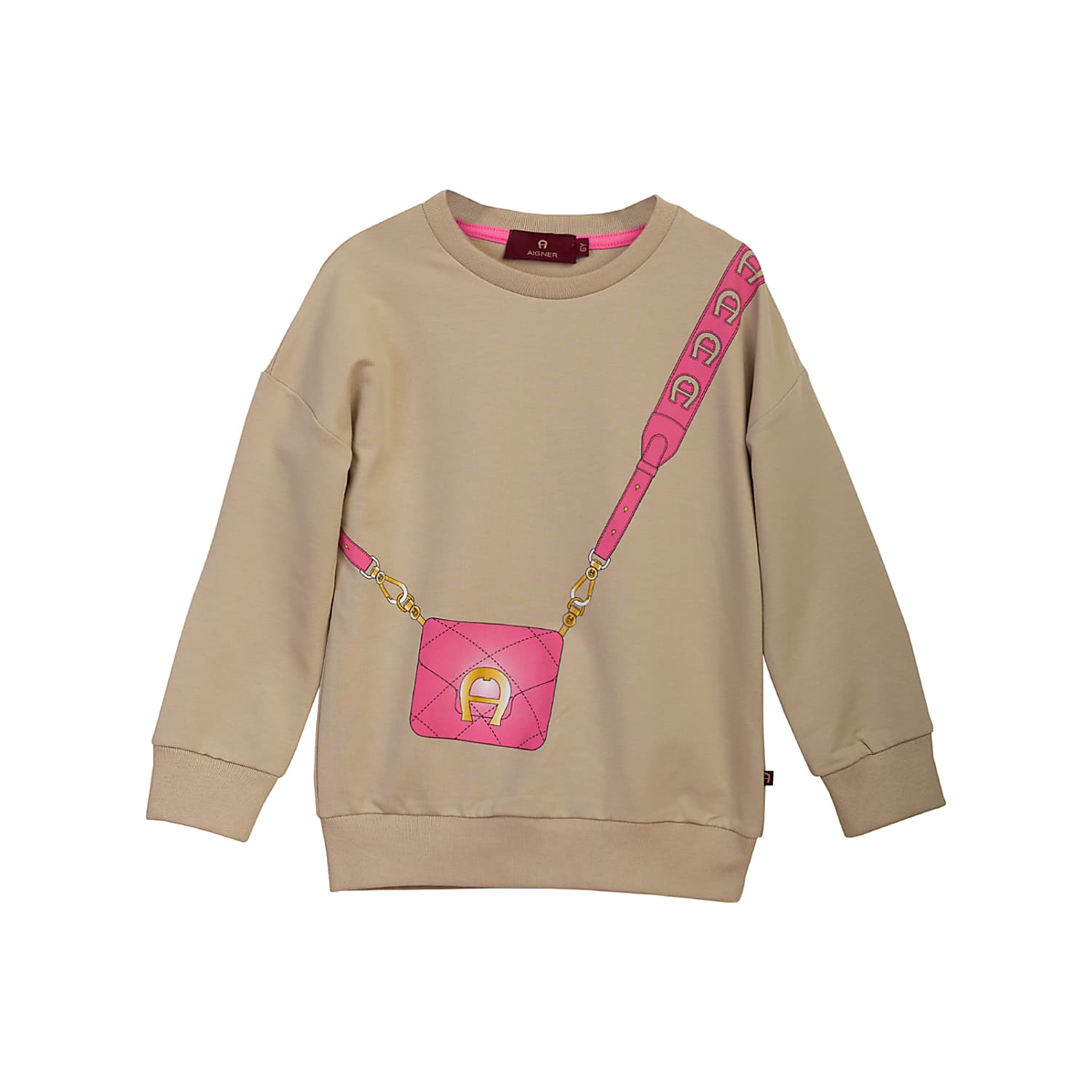 Girls sweater with print