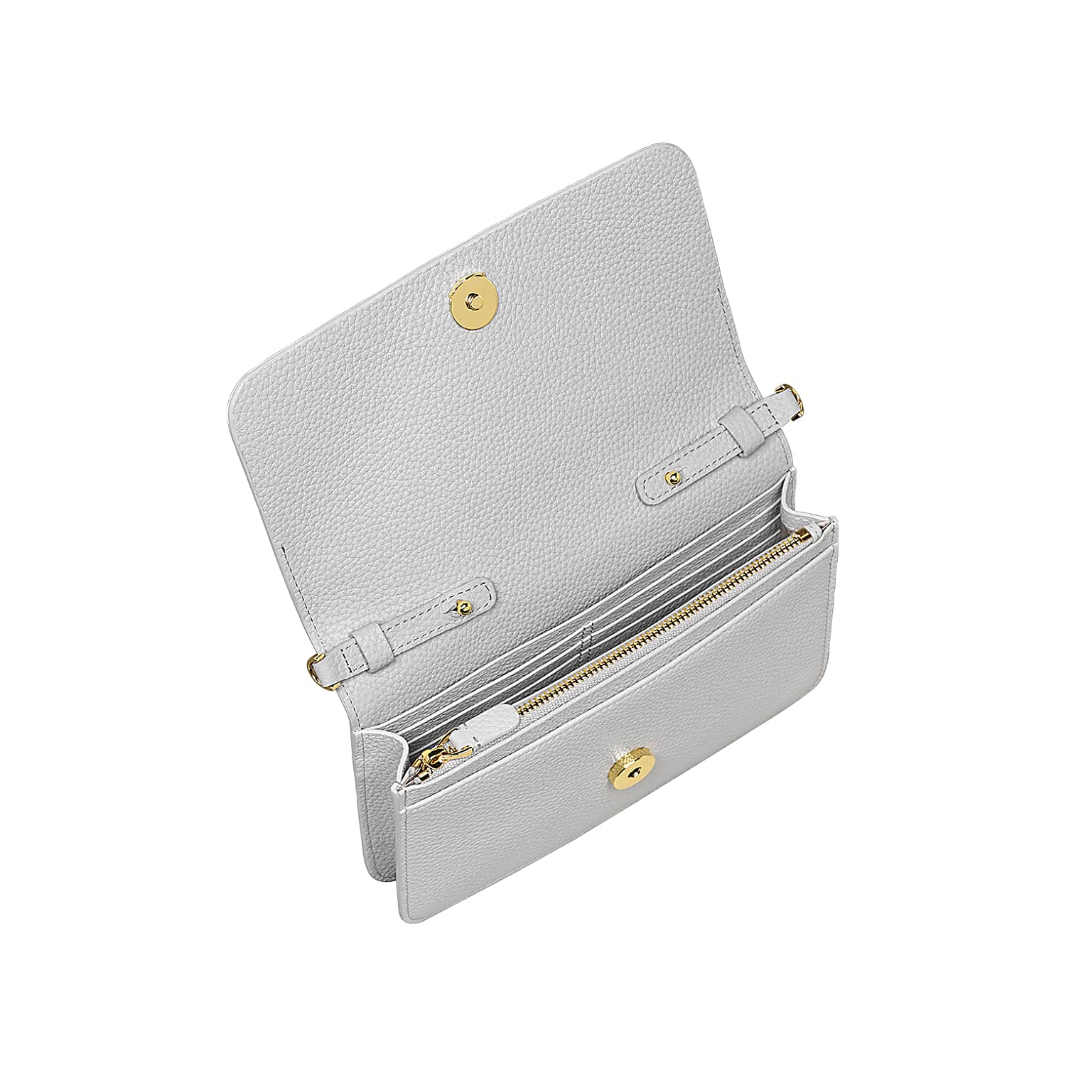 Fashion wallet with shoulder strap