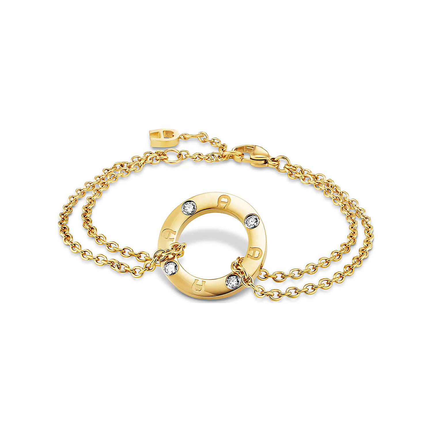 Bracelet with ring pendant
