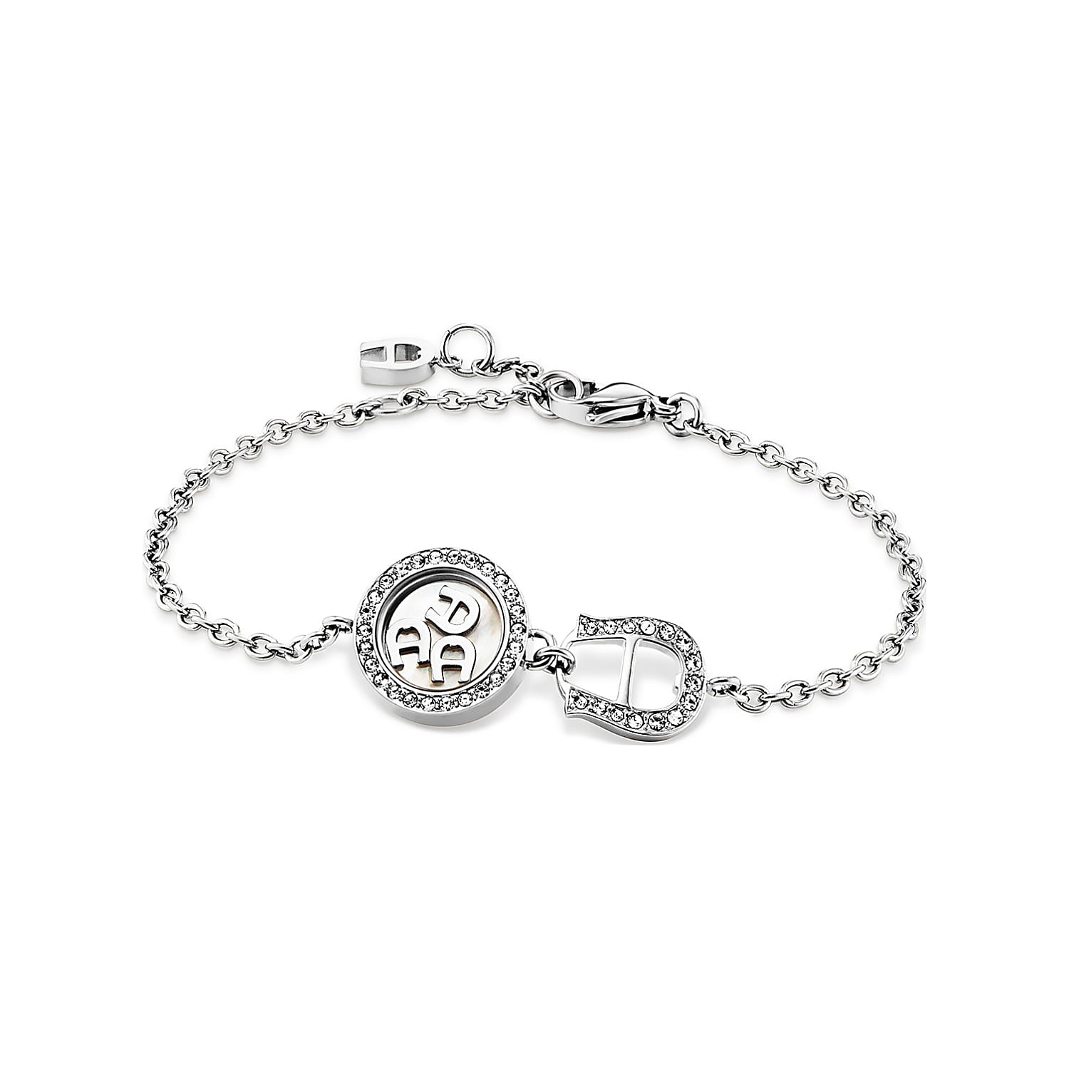 Bracelet with A logo and stones