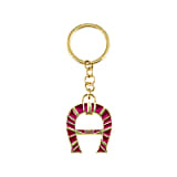 Fashion Logo Keychain orchid pink Keychains Key Cases Women Aigner