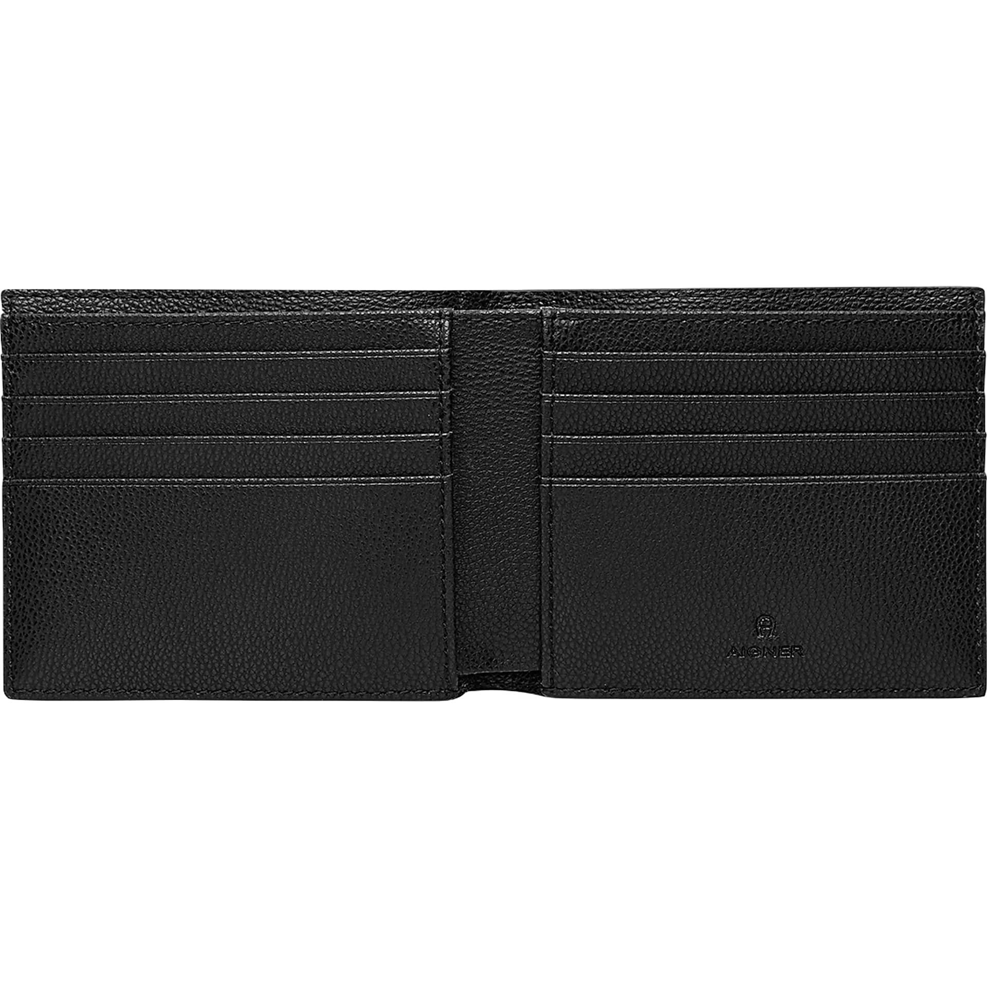 Basics Wallet with Zipper black - Wallets - Men - Aigner