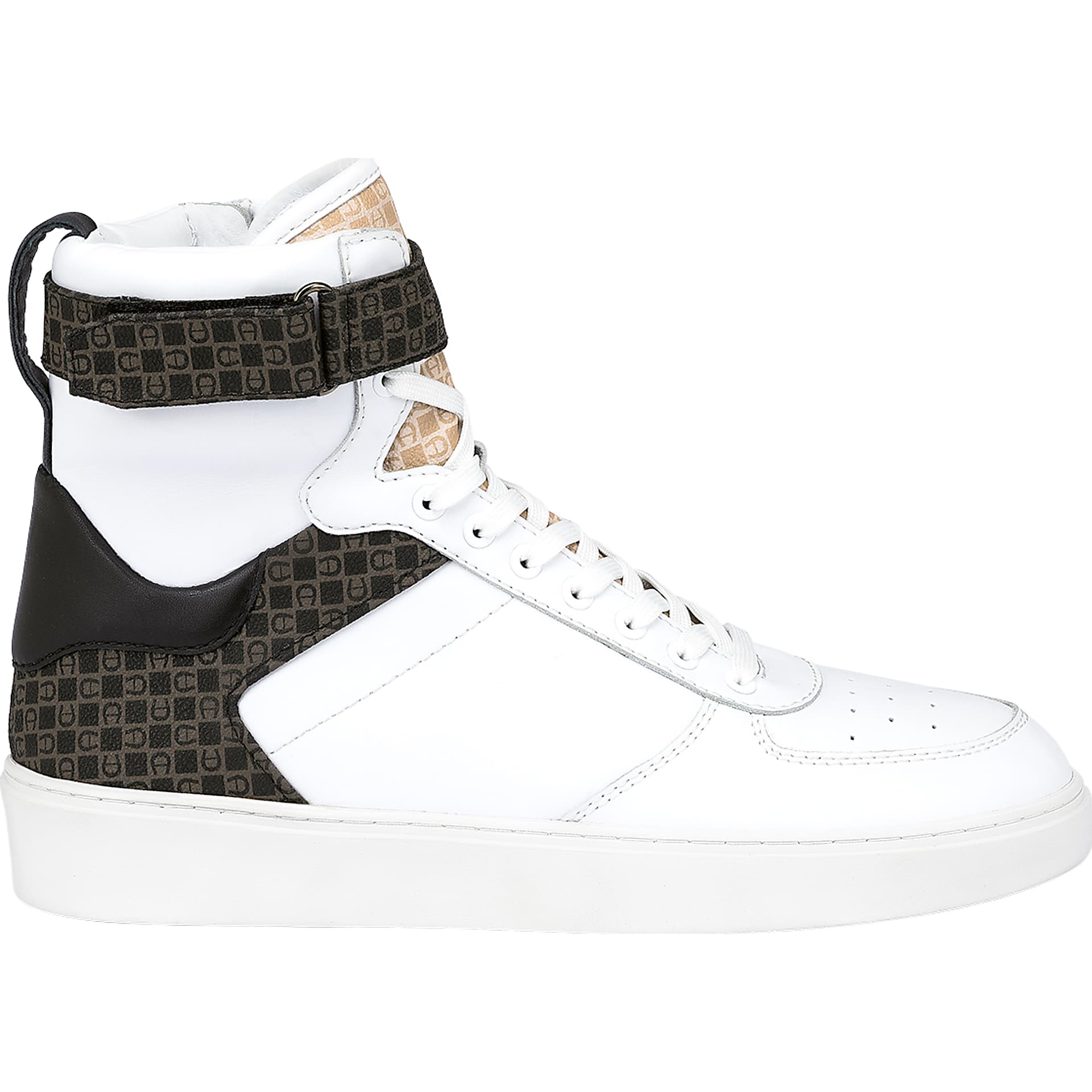Louis Vuitton Black Leather Rivoli High Top Sneakers Size 42