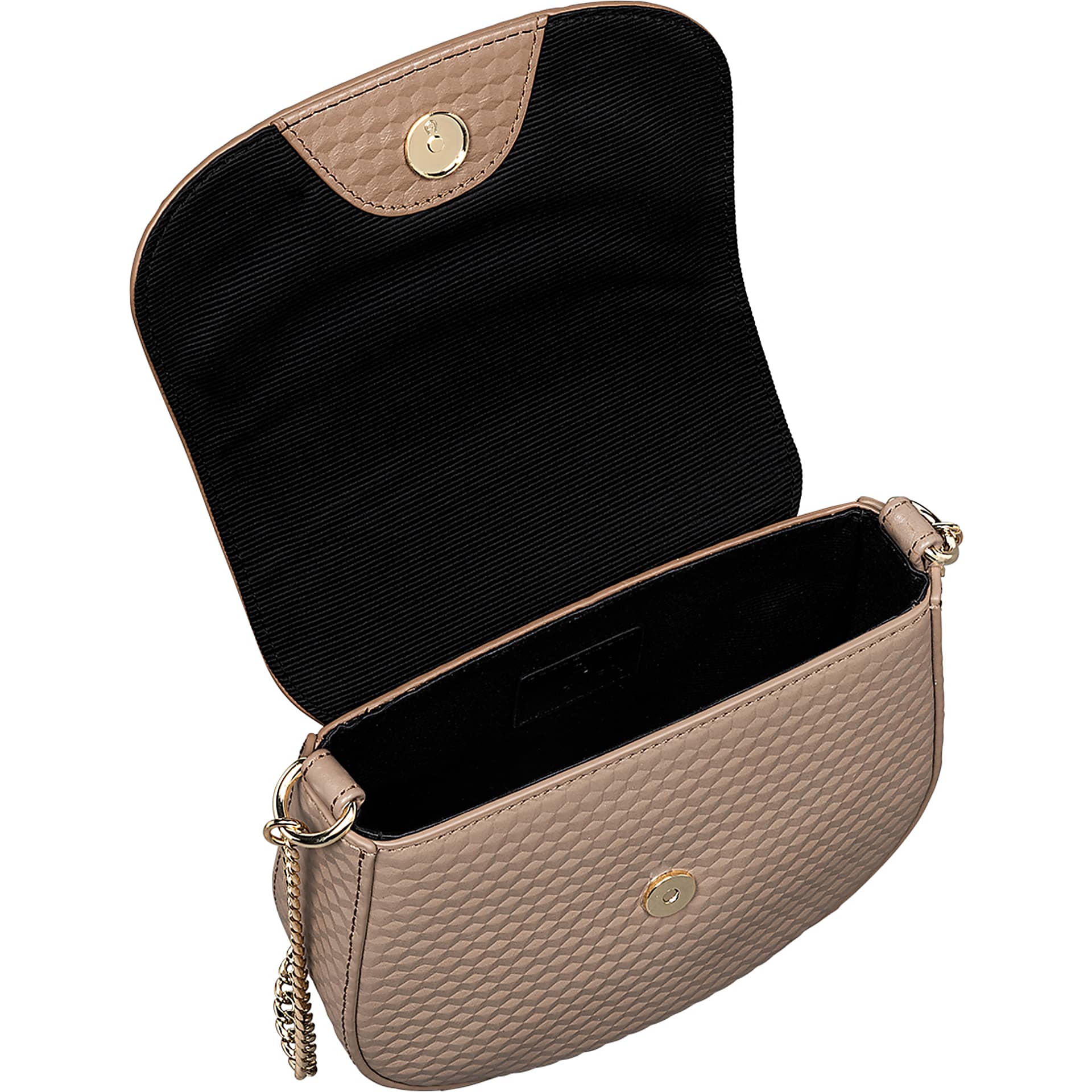 Ava shoulder bag Cube XS cashmere beige - Bags - Women - AIGNER Club