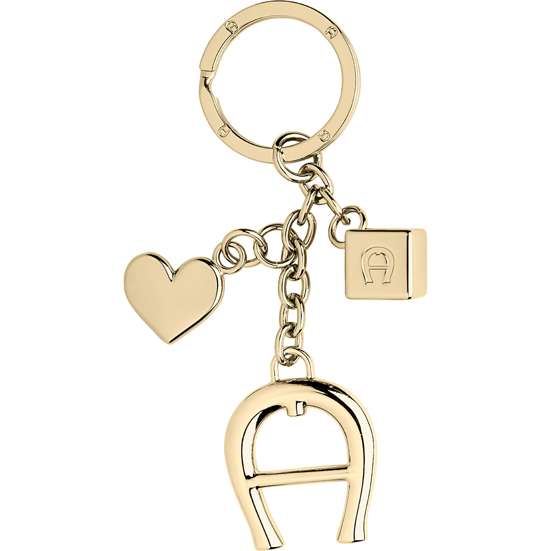Damen Aigner - Schlüsselanhänger Charms - & Etuis Gold Coloured Schlüsselanhänger -