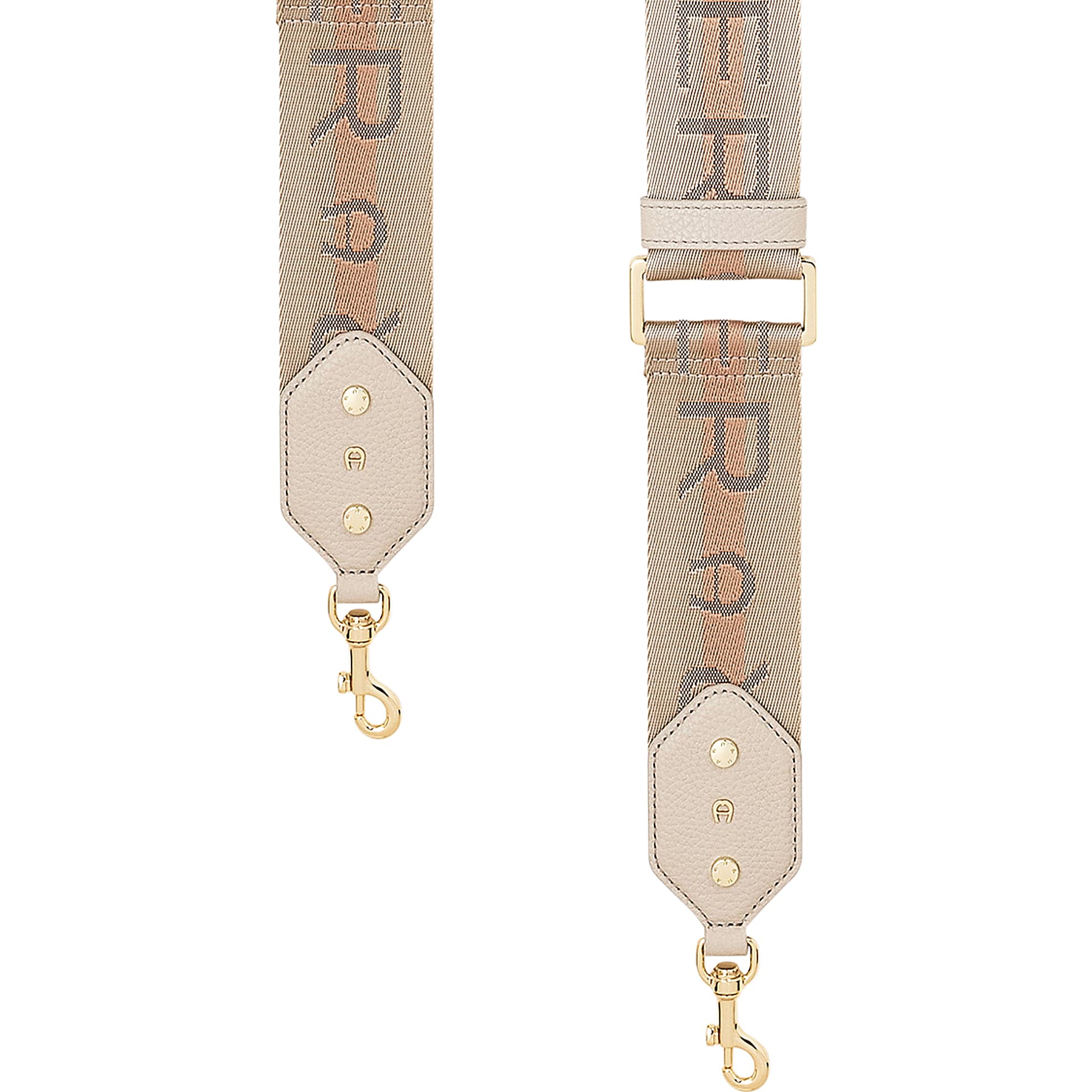 Textil Schulterriemen Logo Pearl White - Lederaccessoires - Damen  