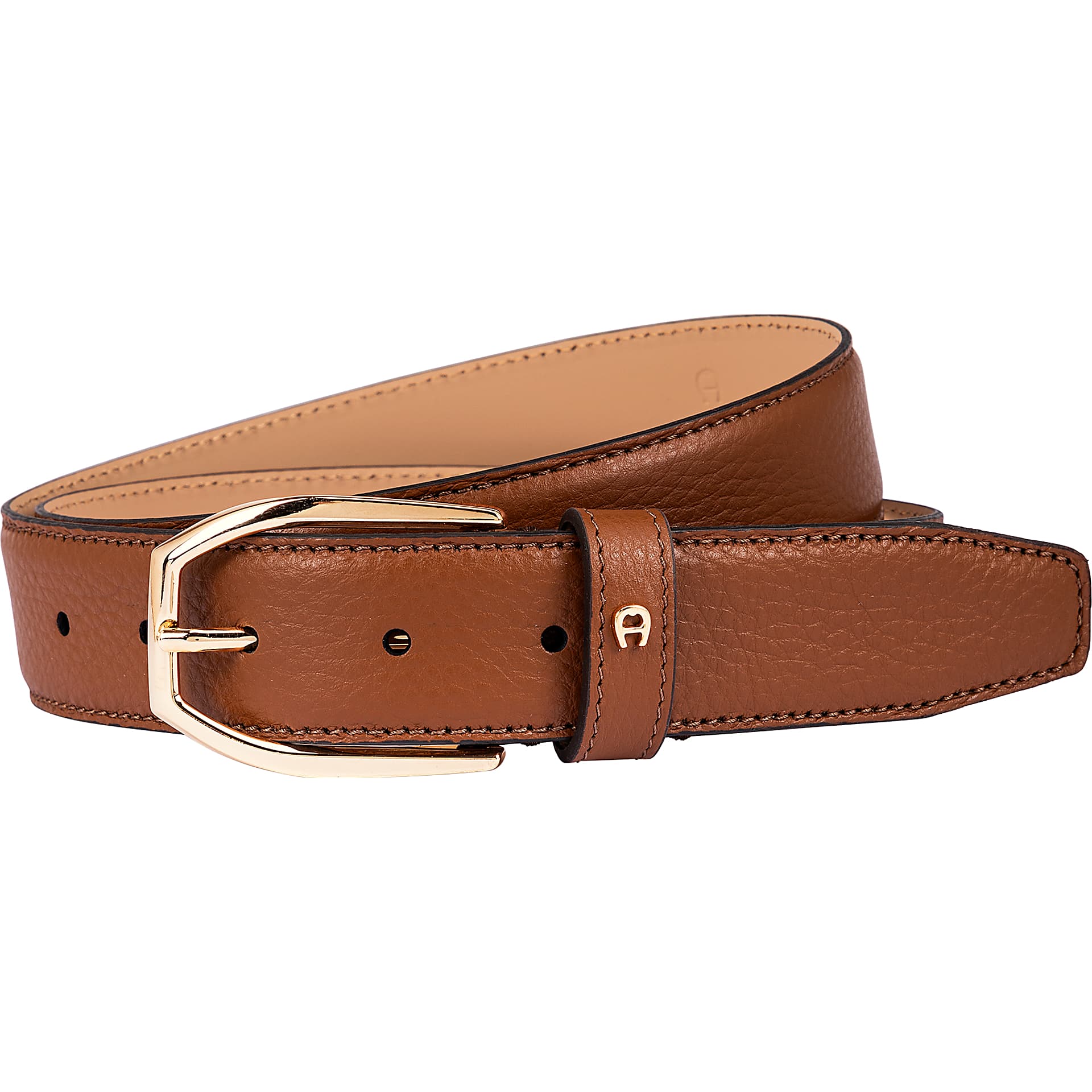 Quality leather belts for women online - Aigner