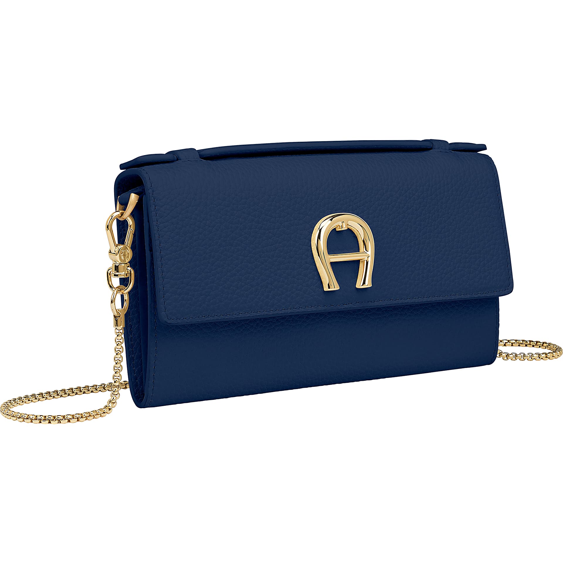 Wallet on Chain mit Henkel Luxe Blue - Lederaccessoires - Special 