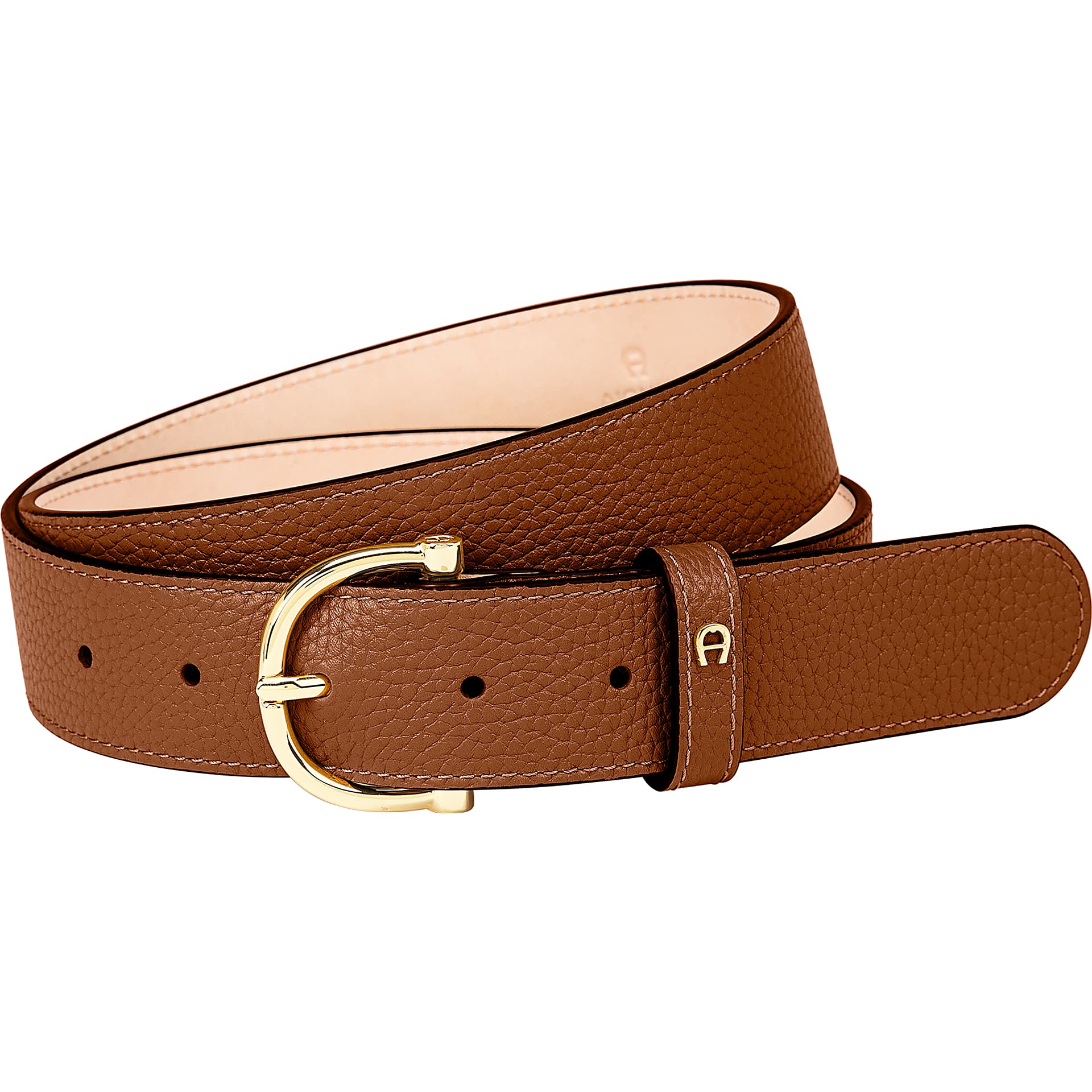 Quality leather belts for women online - Aigner