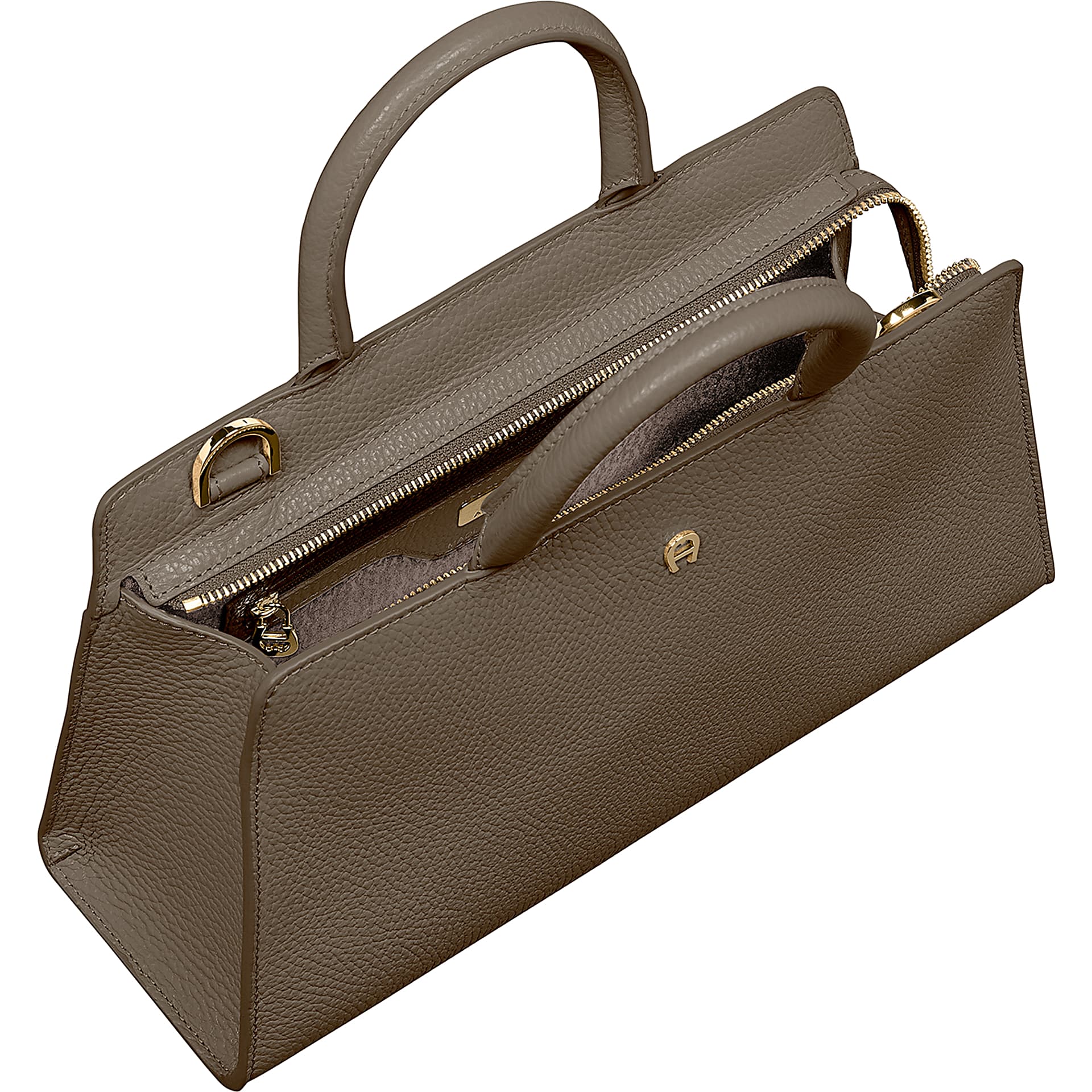 Cybill Handtasche Stretch M Coal Brown - Taschen - Damen - Aigner