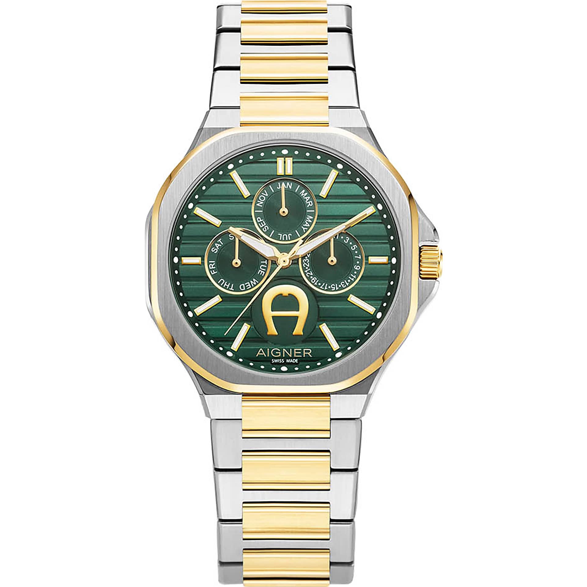 Herrenuhr Fermo Silber-Gold Multicolour - Uhren - Herren - Aigner