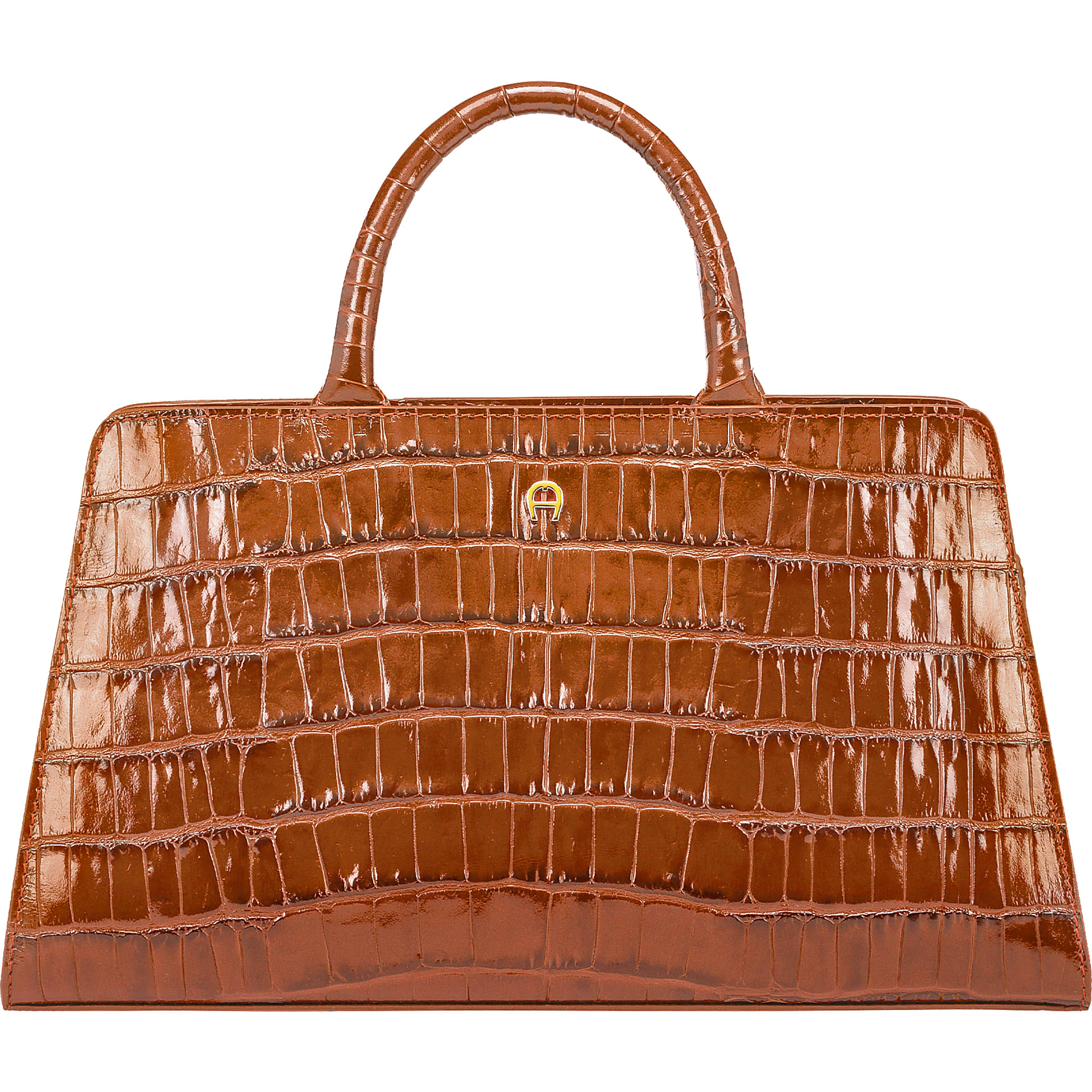 Cybill Coccodrillo Stretch M Plum - Taschen - Damen - Aigner