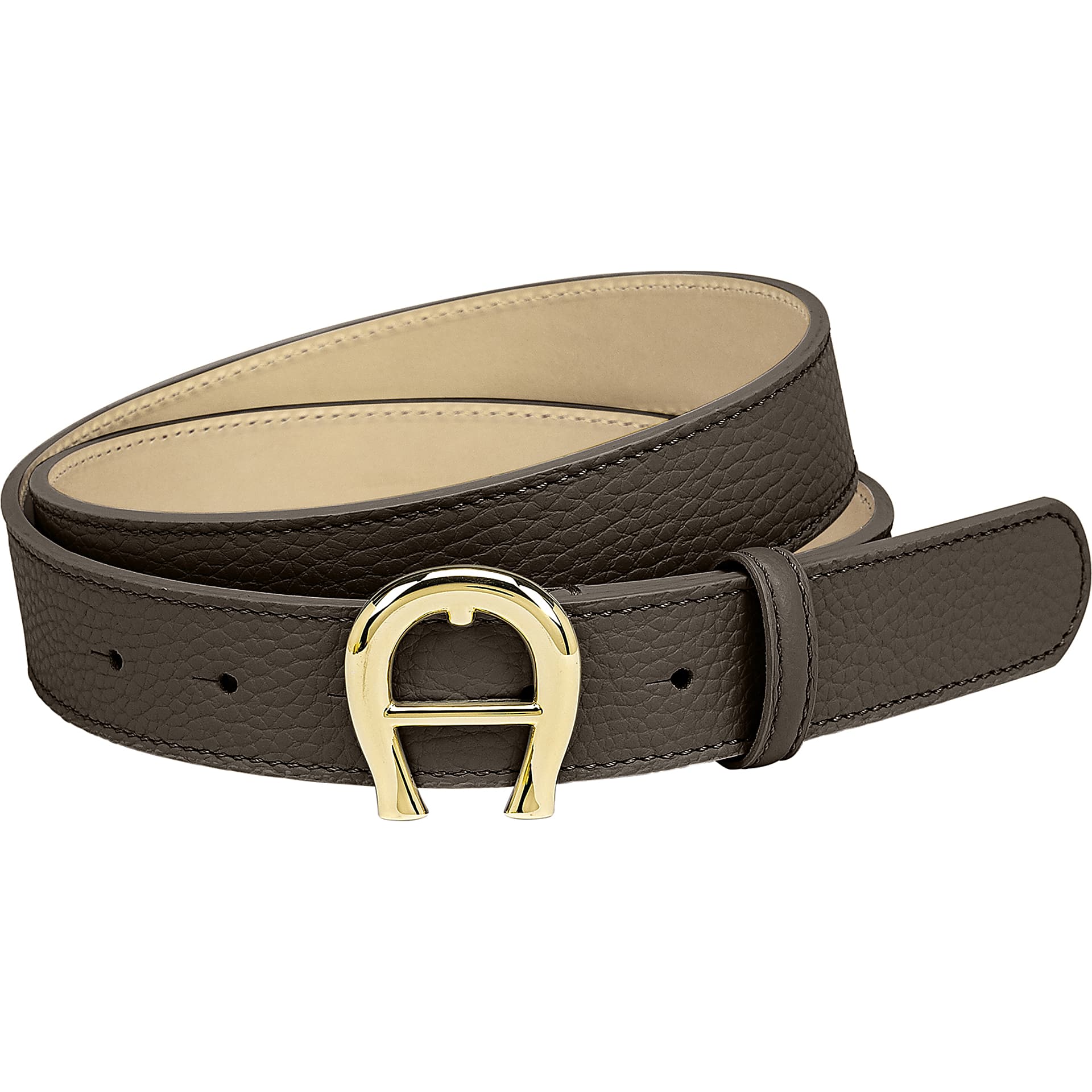 LOGO Gürtel 3 cm Black - Gürtel - Damen - Aigner