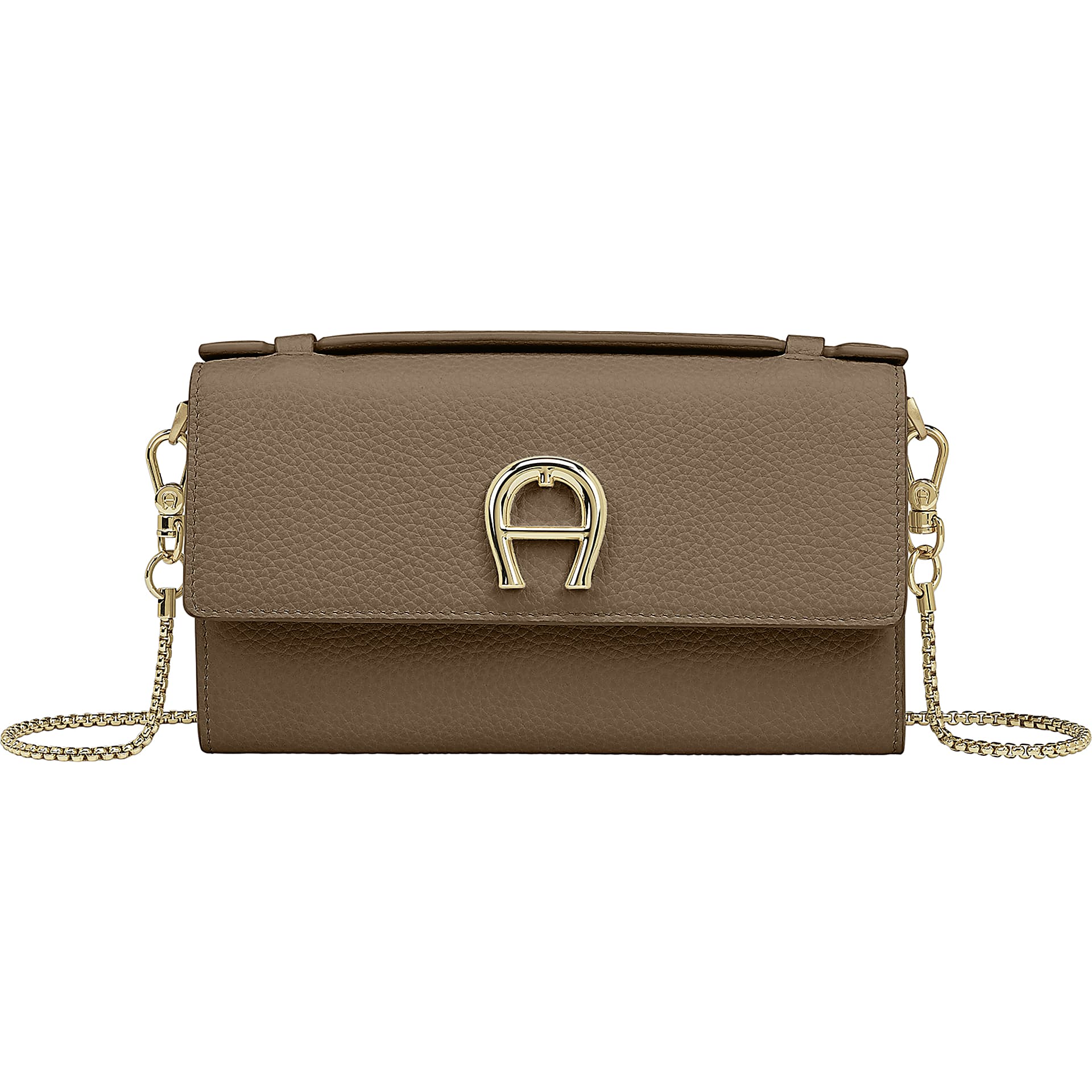 Wallet on Chain mit Henkel Luxe Blue - Lederaccessoires - Damen 