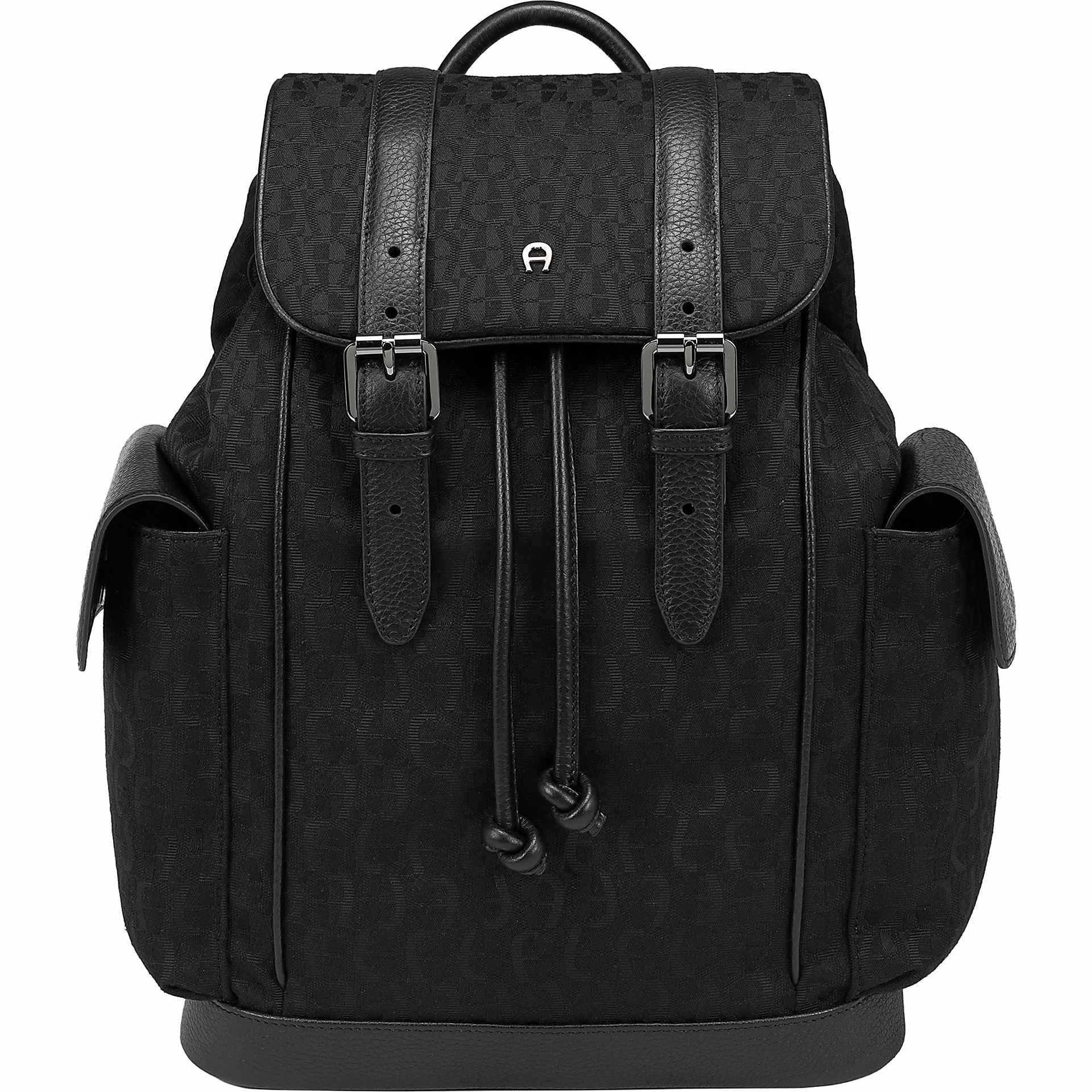 Diego Rucksack Logo M Black - Taschen - Herren - Aigner 