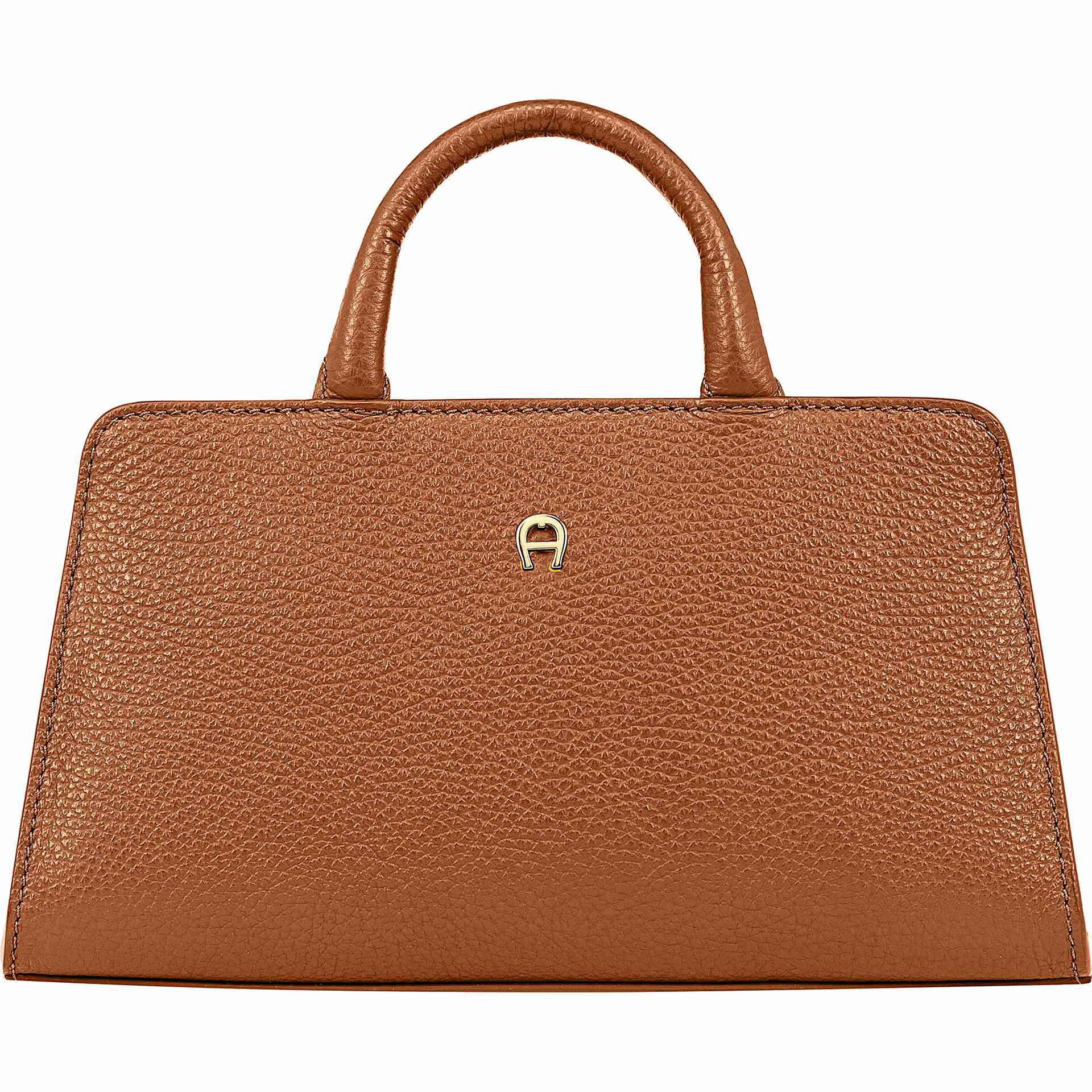 AIGNER アイグナー　ボストン　レザー　ブラウン　茶色 Etienne AIGNER エティエンヌアイグナー 本革 ザー ボストンバッグ