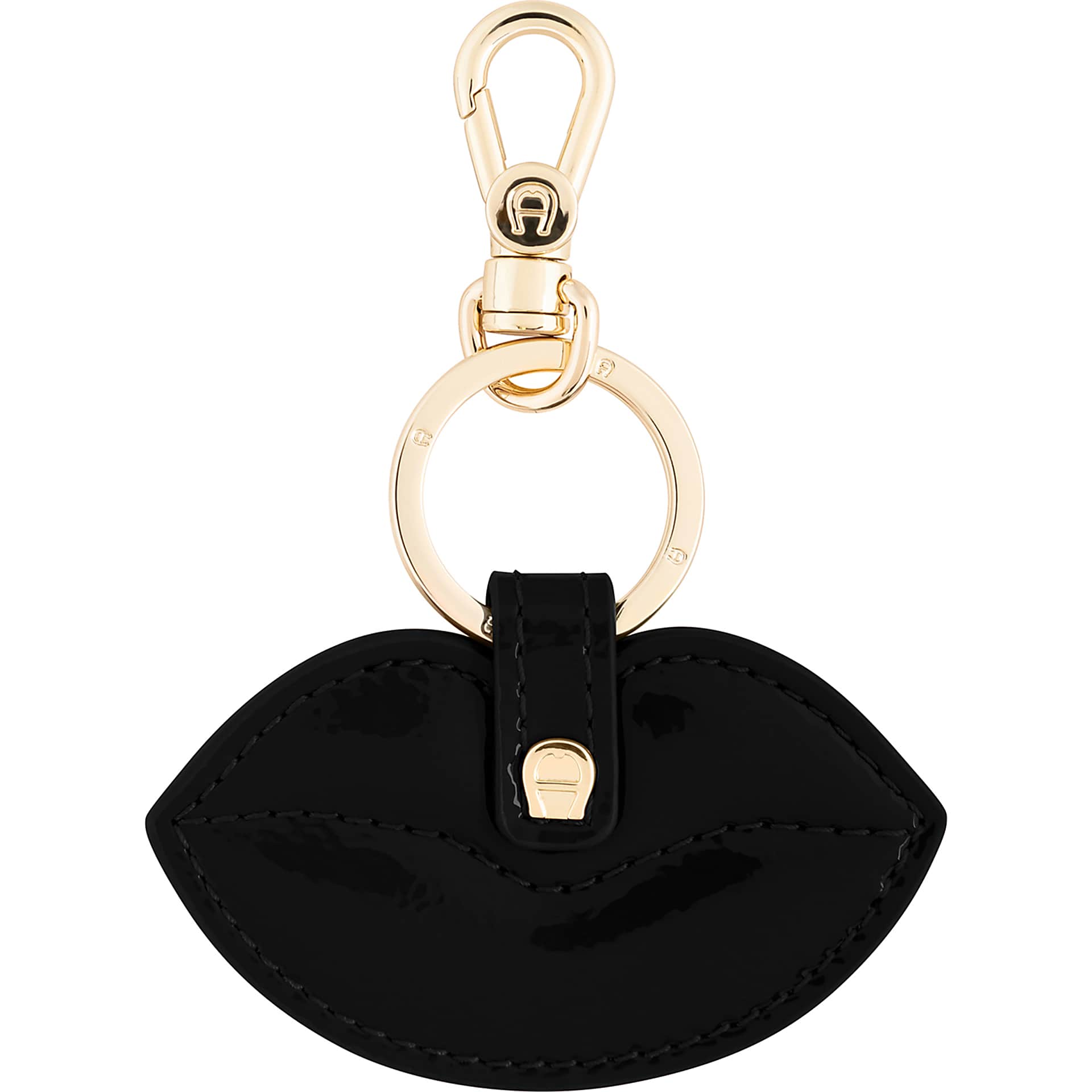 【AIGNER】FASHION Keyrings l - Heart, gold coloured Premium keychains & key cases for women online - Aigner