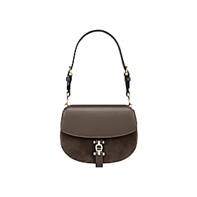 Delia suede shoulder bag S Photo