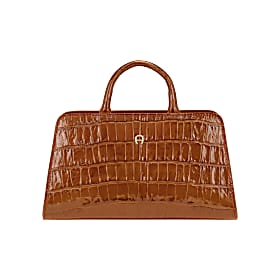 Cybill Cavallo Mini Tasche XS Cognac Brown Taschen Damen Aigner