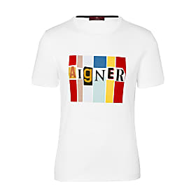 T-shirt with colourful logo print Photo