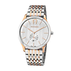 mens' watch Trevisio Rosegold-Silber