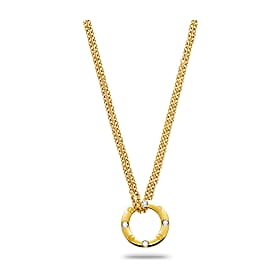 Necklace with ring pendant