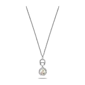 Necklace with A logo and gems Photo