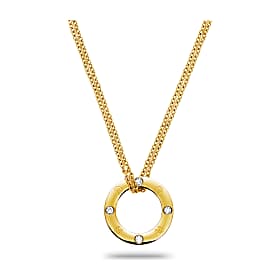 Long necklace with ring pendant Photo