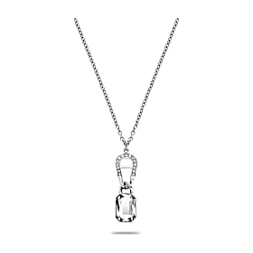 Necklace with crystal pendant