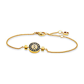 Bracelet with logo pendant Photo