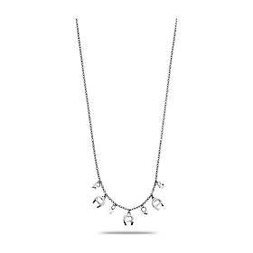 Necklace with logo pendant Photo