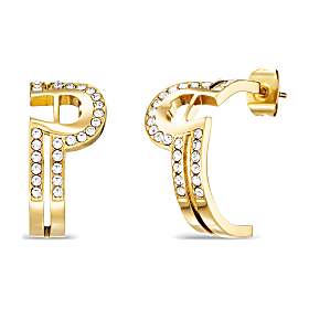 Earrings with logo Photo