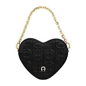 【★大感謝セール】 - black Pouch Heart Bags Aigner - Women - バッグ