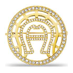 A-logo badge with stones Photo
