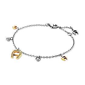 Bracelet with logo pendants Photo