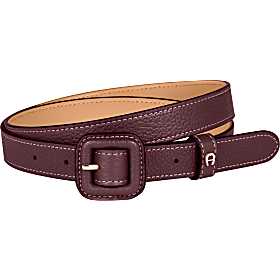 Leather belt Etienne Aigner Brown size XS International in