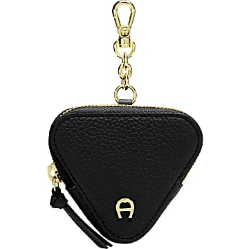 Buy VOFOON Leather Squeeze Coin Purse Pouch With Keychain Small Change  Holder Slim Wallet Card Holder For Women & Men, Black, Medium, Slim Pouch  at Amazon.in