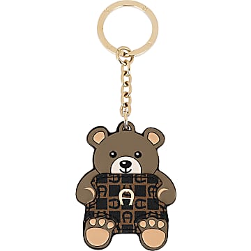 Exklusiv Schlüsselanhänger Teddybär 10 Cm – Versilbert Mit Geschenkverpackung | Gravur Möglich