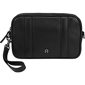 Sac Bandoulière Etienne Aigner Marron - Occasion - Dimensions : 17 X 8 Pouces - Fermeture éclair