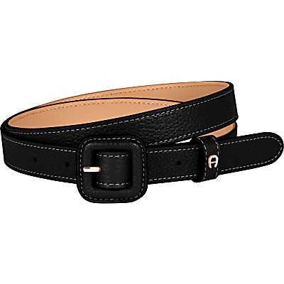 【レア新品】Etienne Aignerレザー ブラウンベルト90cmイタリア製 VTG 1990s Etienne Aigner Brown Leather Wide Belt, Gold