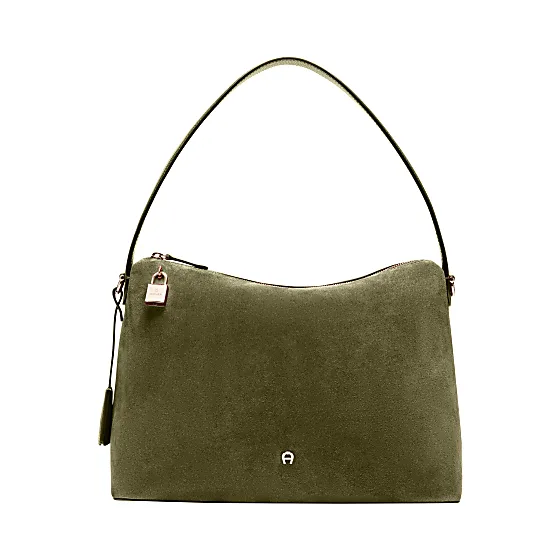 Delia Suede Beuteltasche M Photo