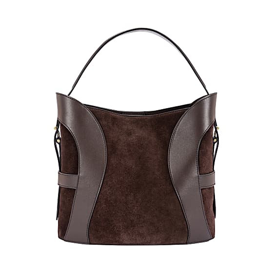 DEBORAH Suede Beuteltasche M Photo