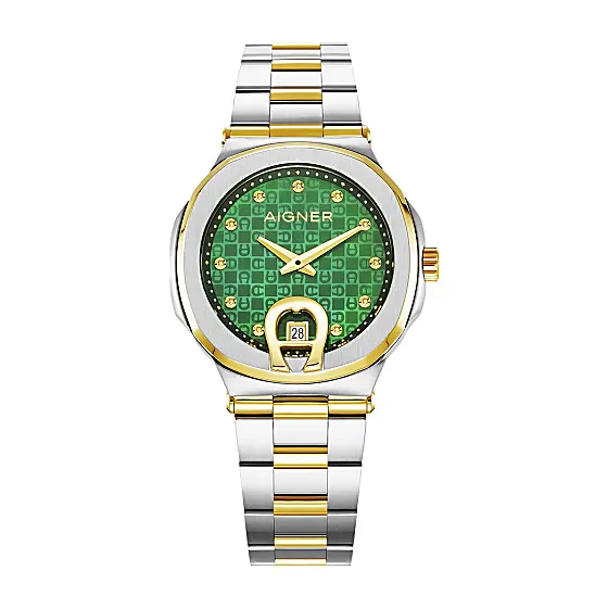 Ladies watch Taviano Silver-Green Photo